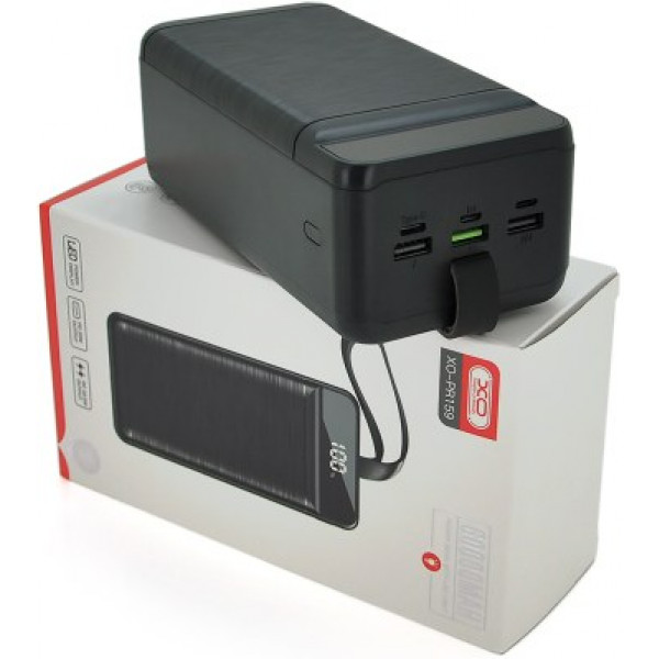 Фото - Батарея мобільна XO PowerBank PR158 60000mAh Black