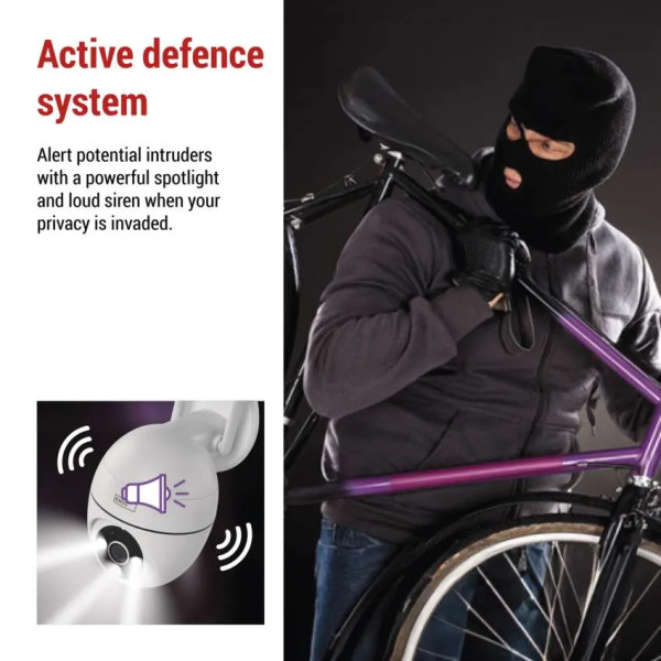 Фото - IP-камера EMOS H4057 Go Smart зовнішня з Wi-Fi,живлення 5V/1A,біла