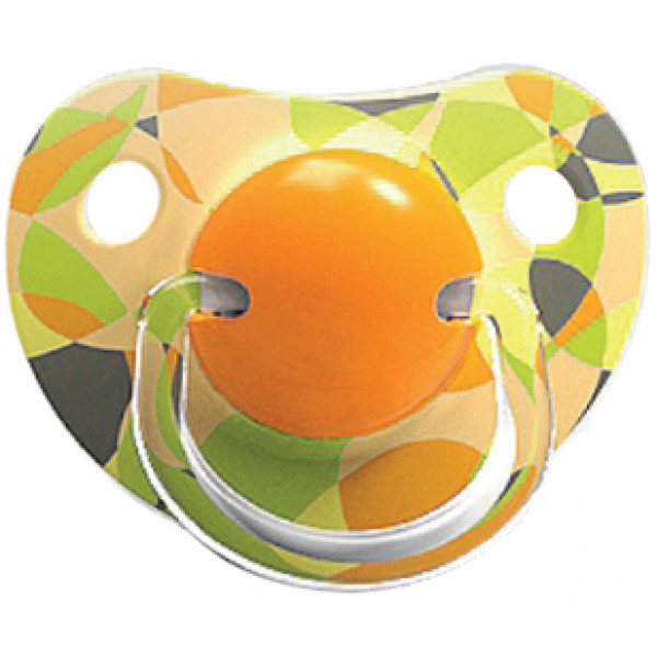 Фото - Ортодонтична пустушка Lindo жовтий (Li402/6-12 ж)