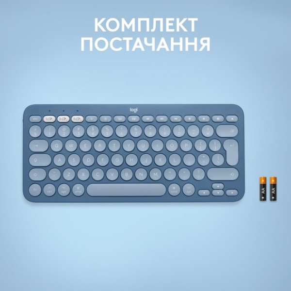 Фото - Клавіатура бездротова Logitech K380 (920-011180)