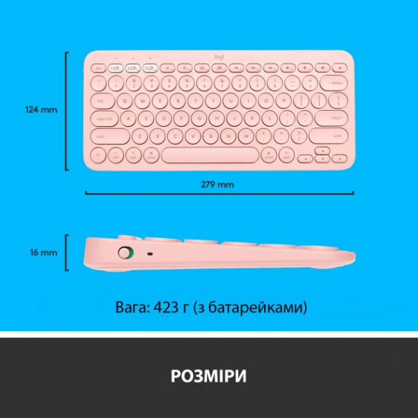 Фото - Клавиатура беспроводная Logitech K380 (920-010406)