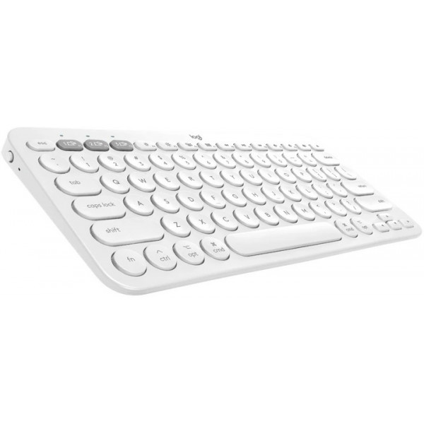 Фото - Клавіатура бездротова Logitech K380 for Mac Multi-Device Bluetooth White UA (920-010407)