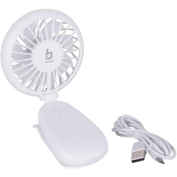 Фото - Вентилятор портативний Bo-camp Mini Fan With Clamp White (8520960)