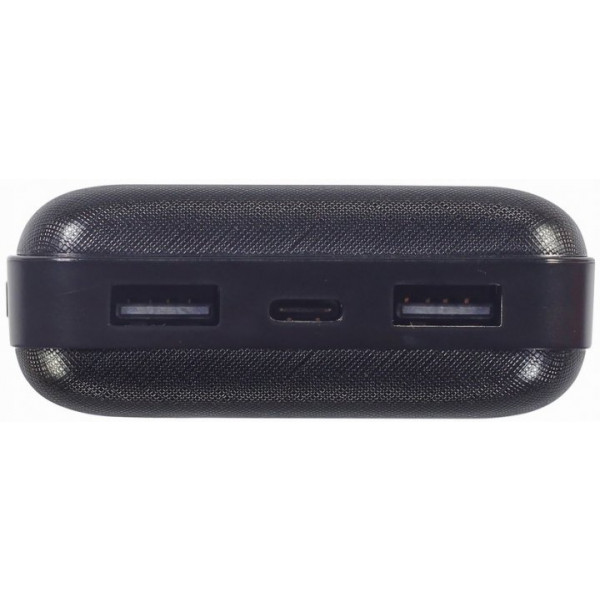 Фото - Батарея мобільна Gembird PB20-02 20000 mAh Black