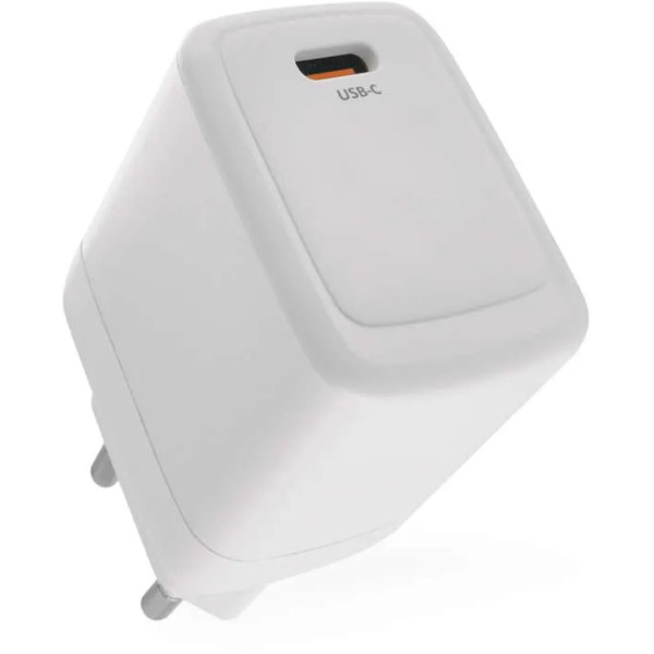 Фото - Мережевий зарядний пристрій EMOS V01G20 1xUSB-C 20W 220V PD (V01G20)
