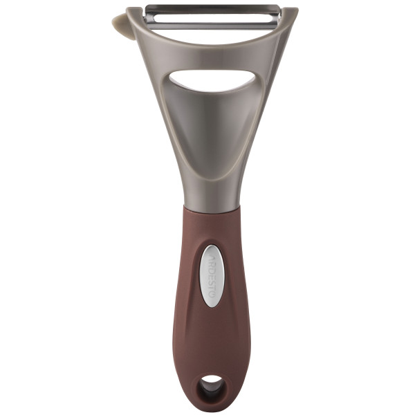 Фото - Овочечистка Ardesto Gemini 19 см Gray/Brown (AR2157PG)