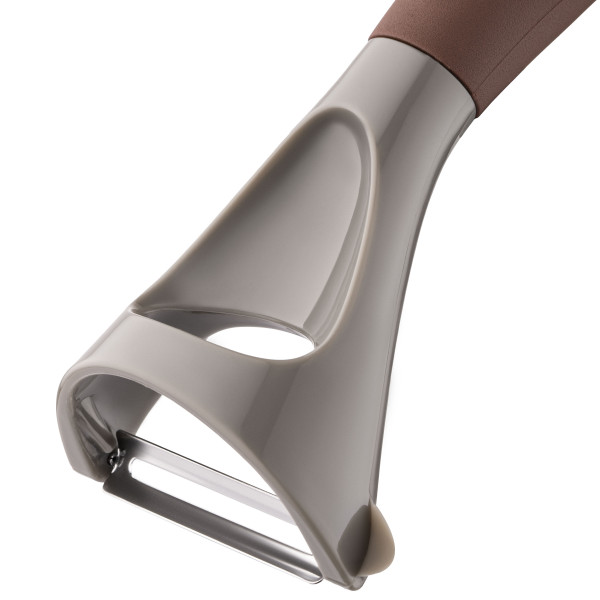 Фото - Овочечистка Ardesto Gemini 19 см Gray/Brown (AR2157PG)