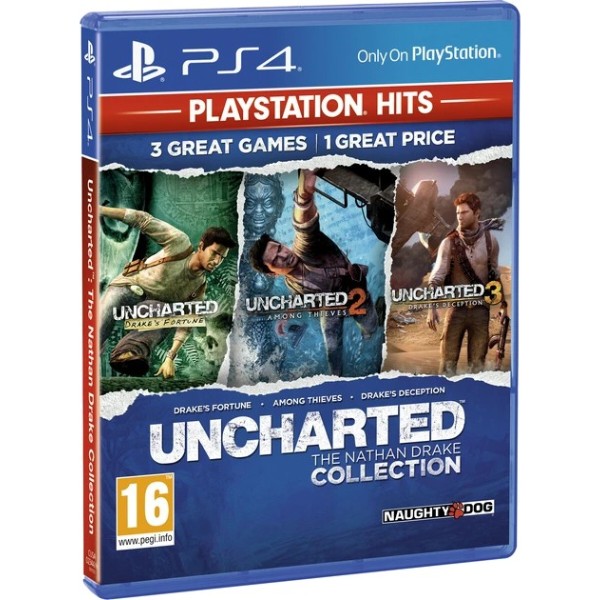 Игровой диск PS4 Uncharted: Натан Дрейк. Коллекція [PS4, Russian