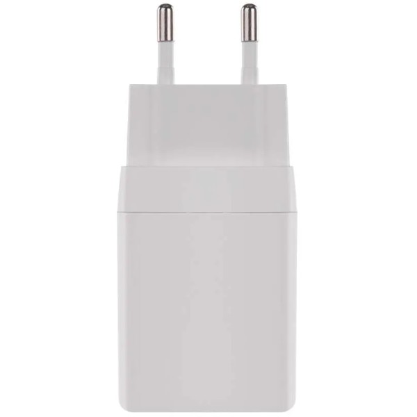 Фото - Сетевое зарядное устройство EMOS V04G45 1xUSB-A, 1xUB-C 20W 220V PD (V04G45)