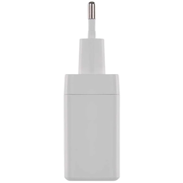 Фото - Сетевое зарядное устройство EMOS V04G45 1xUSB-A, 1xUB-C 20W 220V PD (V04G45)