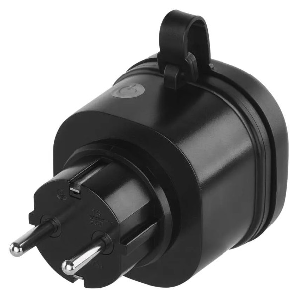 Фото - Розумна розетка EMOS вологозахищена WIFI P5534 GoSmart, ZigBee 3.0, IP44