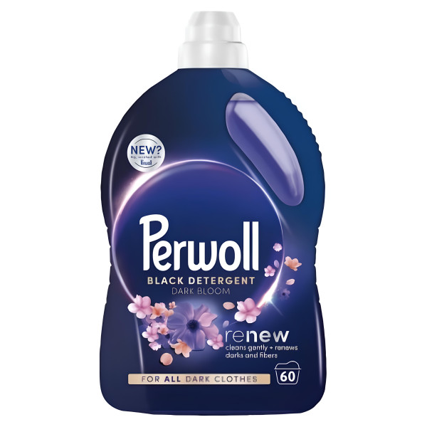 Фото - Средство для деликатной стирки Perwoll Восстановление и Аромат для темных вещей 3000 мл (9000101811322)