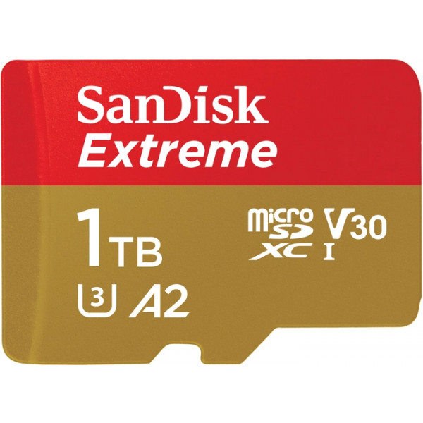 Фото - Карта памяти SanDisk Extreme microSDXC 1TB UHS-I U3 (SDSQXAV-1T00-GN6MN)
