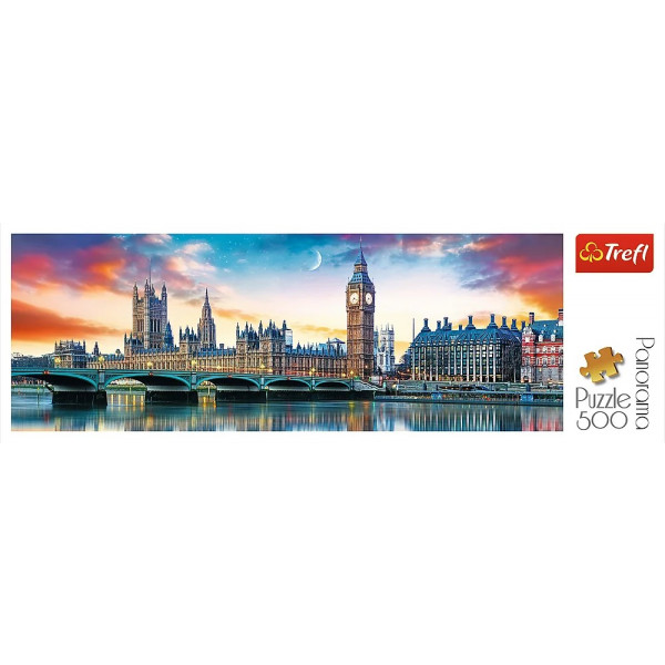 Фото - Пазли картонні (8 +) Trefl "Біг - Бен" Лондон - (500 елм.)(29507)