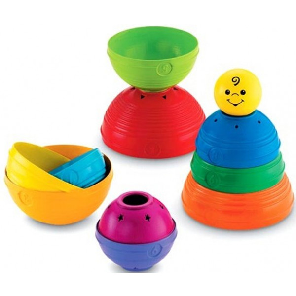 Фото - Пірамідка Fisher-Price Великий-більше (W4472)