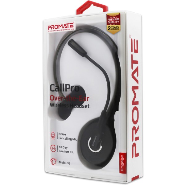 Фото - Гарнитура беспроводная Promate Engage.Black