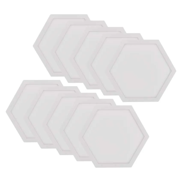 Фото - Світлодіодний світильник EMOS ZIW22AR HEXAGON 10 частин, 19 Вт, RGBIC, WIFI