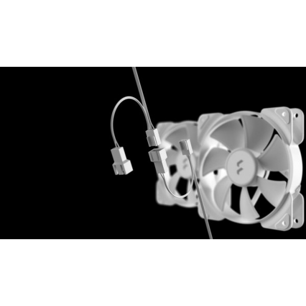 Фото - Корпусный вентилятор Fractal design Aspect 12 White (FD-F-AS1-1202)