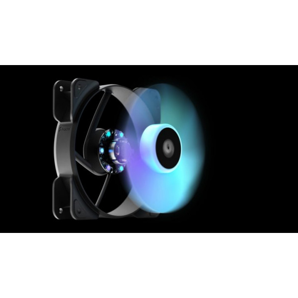 Фото - Корпусний вентилятор Fractal design Aspect 14 RGB PWM White Frame (FD-F-AS1-1409)