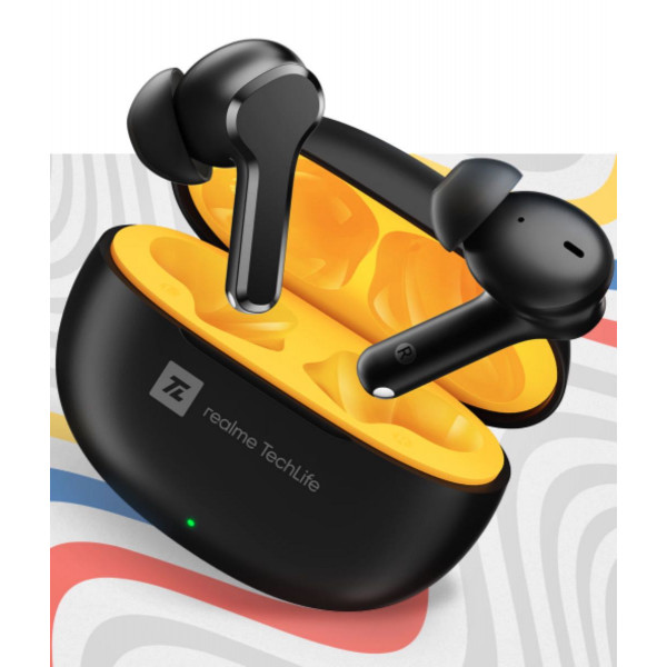 Фото - Наушники вкладыши беспроводные TWS realme Buds T100 Black (RMA2109)