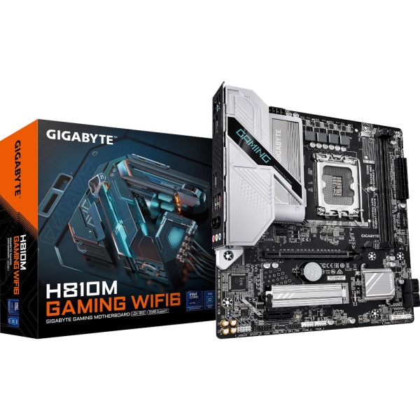 Фото - Материнська плата Gigabyte H810M GAMING WIFI6