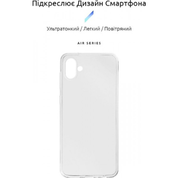 Фото - Чехол для смартфона Armorstandart Air Series for Samsung A04 (A045) Transparent (ARM63900)
