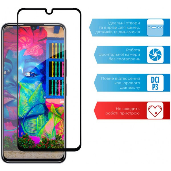 Фото - Захисне скло для смартфону ACCLAB Full Glue for Infinix Note 12 Pro Black (1283126546617)