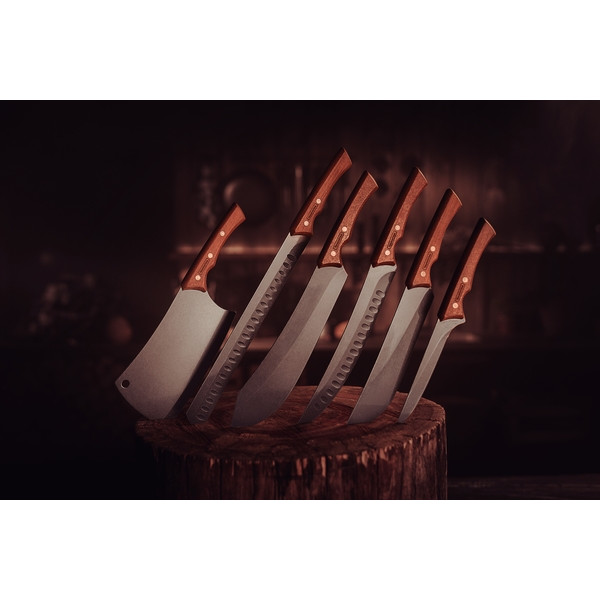 Фото - Ніж для м'яса Tramontina Churrasco Black 253 мм (22844/110)