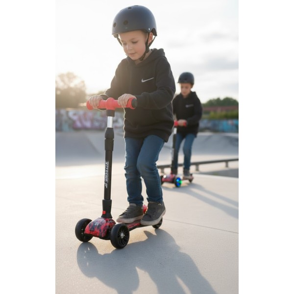 Фото - Триколісний самокат X-Treme KS-135C Red