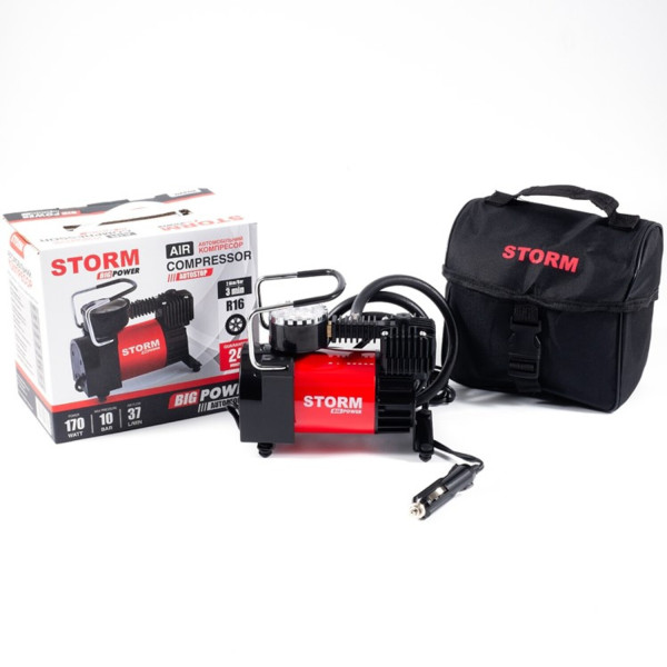 Фото - Автокомпресор Storm Big Power AUTOSTOP (20320)