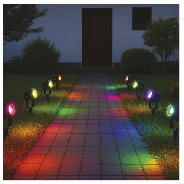 Фото - Світлодіодний прожектор EMOS SZIW191R,1 шт,1,5Вт,RGBIC,WIFI