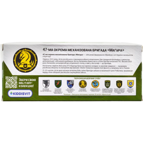 Фото - Наземная военная техника TechnoDrive Шевроны Героев MITSUBISHI PAJERO 4WD TURBO 47 ОМБр (250361M)