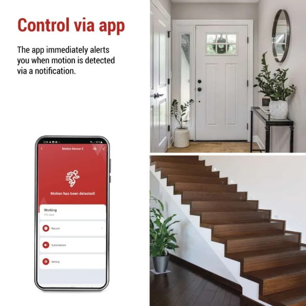 Фото - Беспроводной датчик движения EMOS H5020 PIR IP20 ZigBee