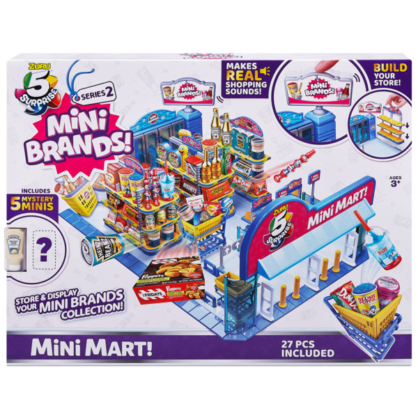 Фото - Набір ігрових фігурок ZURU Mini Brands Supermarket Супермаркет (77172)