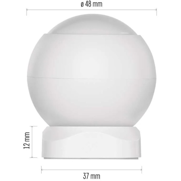 Фото - Беспроводной датчик движения EMOS H5020 PIR IP20 ZigBee