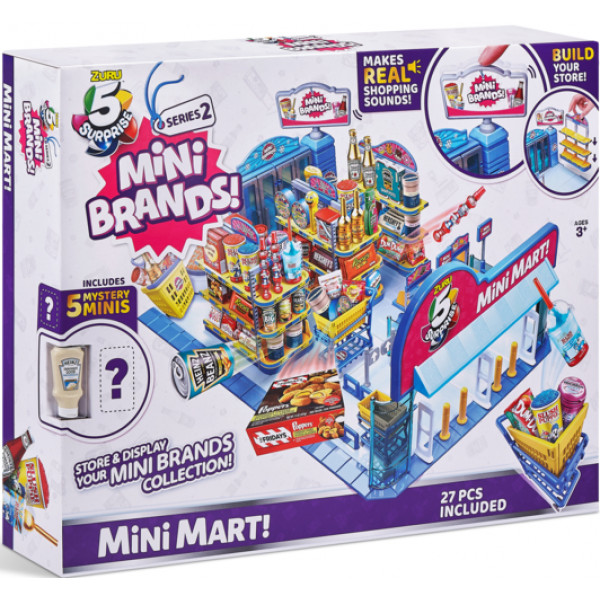 Фото - Набір ігрових фігурок ZURU Mini Brands Supermarket Супермаркет (77172)