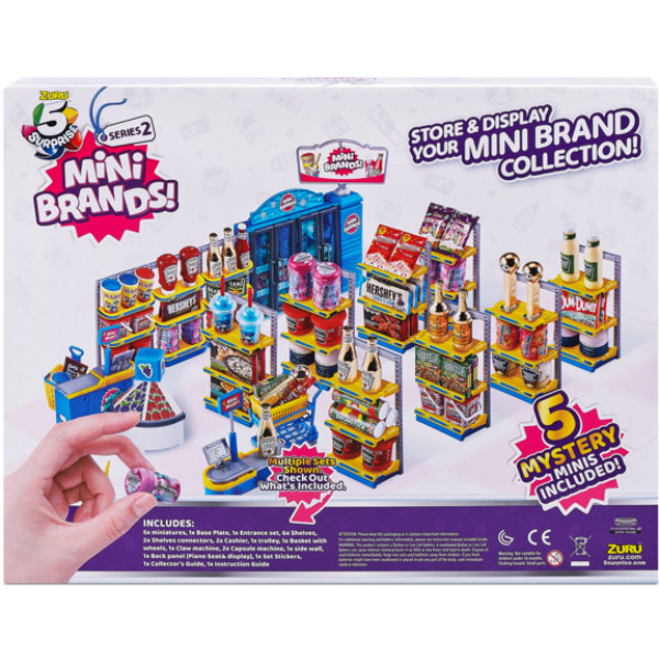 Фото - Набір ігрових фігурок ZURU Mini Brands Supermarket Супермаркет (77172)