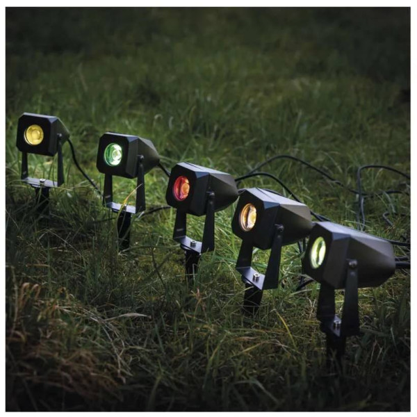 Фото - Світлодіодний прожектор EMOS ZIW194R,комплект 4 шт,7Вт,RGBIC,WIFI