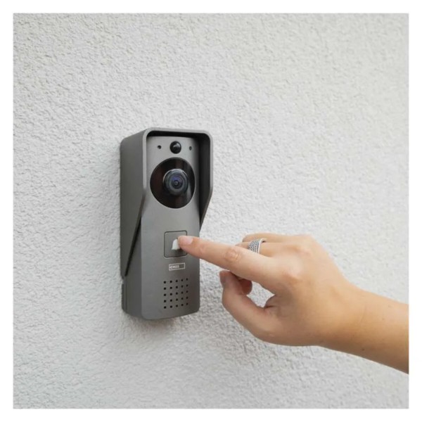 Фото - Беспроводной дверной звонок EMOS Умный видеозвонок H4031 GoSmart с Wi-Fi