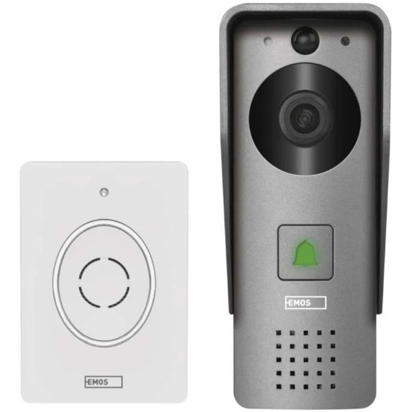 Фото - Беспроводной дверной звонок EMOS Умный видеозвонок H4031 GoSmart с Wi-Fi