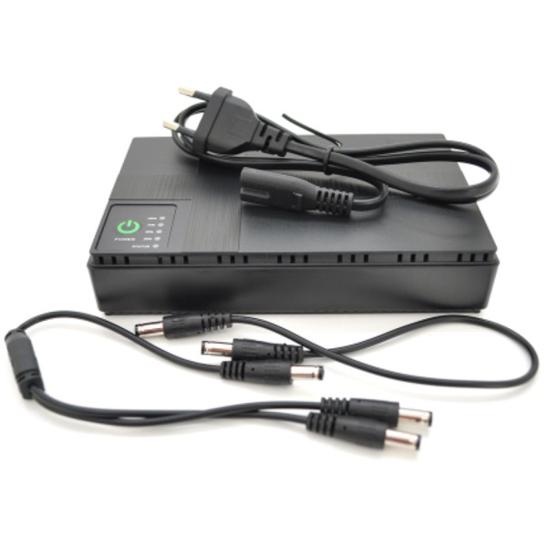 Фото - Источник бесперебойного питания Voltronic UPS-36W DC1036P PON/POE-430, 5/9/12V, 1A/2А, 10400мAh Black (UA102822)