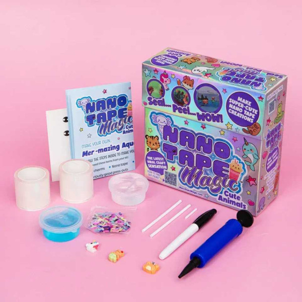 Фото - Набір для виготовлення декору Nano Tape Magic classic "Cute Animals" (BKL5000-A)