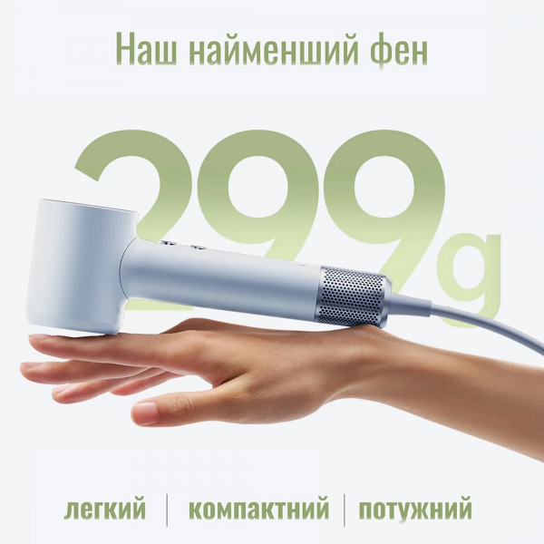 Фото - Фен Laifen MINI голубой ледниковый (1HD31-S-EU-BE-001)