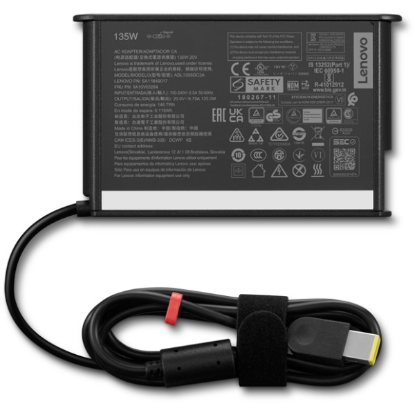 Фото - Зарядное устройство для ноутбука Lenovo ThinkCentre 135W AC Adapter Gen 2 135W (4X21L38724)