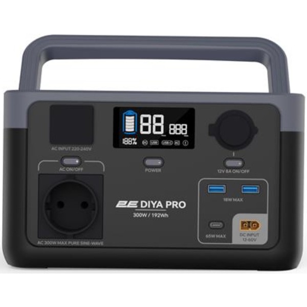 Фото - Зарядная станция универсальная 2E Diya PRO (300W, 192Wh) (2E-PPS03019-PRO)
