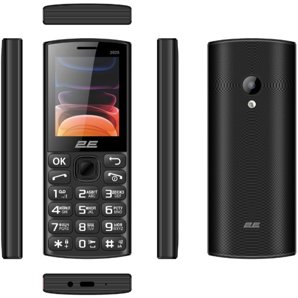 Фото - Мобильный телефон 2E E240 2025 Dual Sim Black (794300867202)