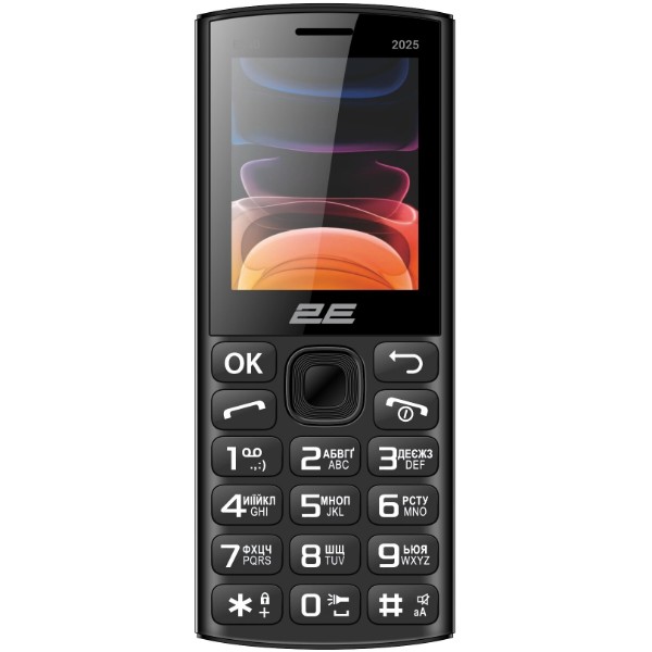 Фото - Мобильный телефон 2E E240 2025 Dual Sim Black (794300867202)