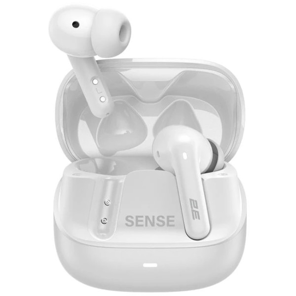 Фото - Навушники вкладиші бездротові TWS 2E Sense (2E-EBTWS6WT)