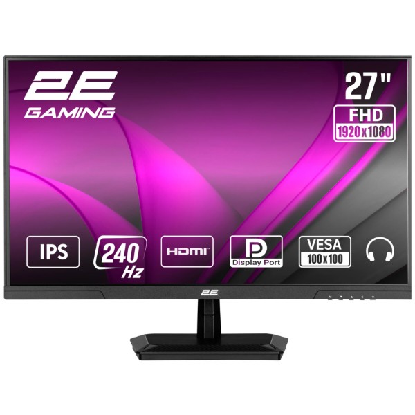 Фото - Монитор игровой 2E GAMING G2725B (2E-G2725B-01.UA)