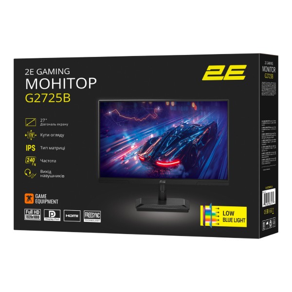 Фото - Монитор игровой 2E GAMING G2725B (2E-G2725B-01.UA)